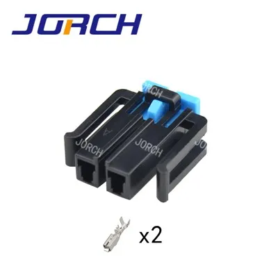 DJ70217-2.8-21 موصل مقاوم للماء للسيارات ذو 2 دبوس مقبس طرفي ذكر أنثى